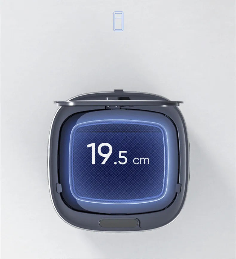 13L Smart Automatic Trash Can — Large Capacity Electric Rubbish Bin for Bathroom, Kitchen & Home