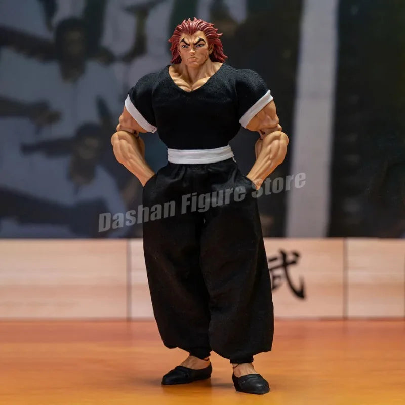ST Baki Hanma Son of Ogre Action Figure – Hanma Yuujiro PVC Fighting Anime Model Toy Collection Gift