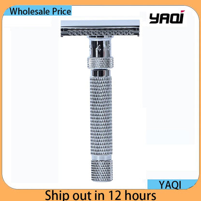 Yaqi Adjustable "The Final Cut" Chrome Safety Razor – Precision Shaving Tool