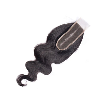 2x6 Human Hair Lace Closure 12-26 inch Body Wave – Transparent Kim Lace Closure for Women Hair Extensions