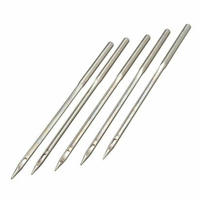 5/10 Pcs Leather Sewing Awl Needles Tool Set – Crochet Bent Hook Needles for Canvas Shoes Repair and DIY Craft Making