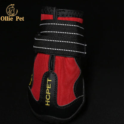 Dog Shoes Waterproof Rain Boots — Anti-Slip, Warm Snow & Reflective Protection for Small and Large Pets