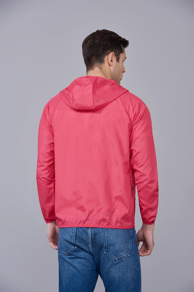LNGXO Unisex Waterproof Hiking Jacket – Quick Dry Camping Windbreaker, Trekking, Fishing, Anti-UV Rain Coat for Men & Women