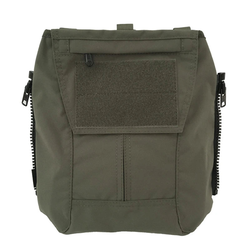 Panel Zip-On Pouch Backpack – 500D Nylon Plate Carrier Bag Compatible with CPC, AVS, JPC 2.0 Vests