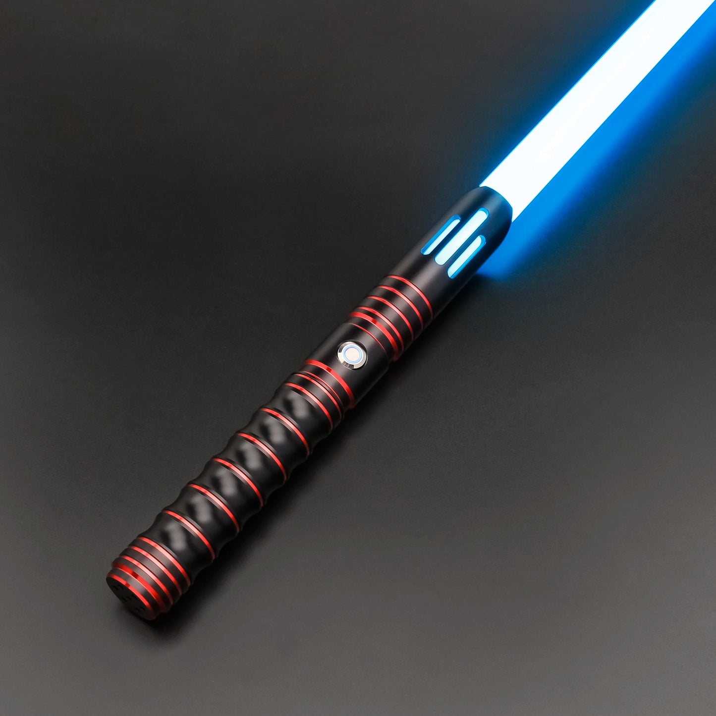 TXQSABER Heavy Dueling Lightsaber – Neo Pixel RGB Laser Saber with Metal Hilt, Smooth Swing Combat Cosplay Luminous Toy for Kids