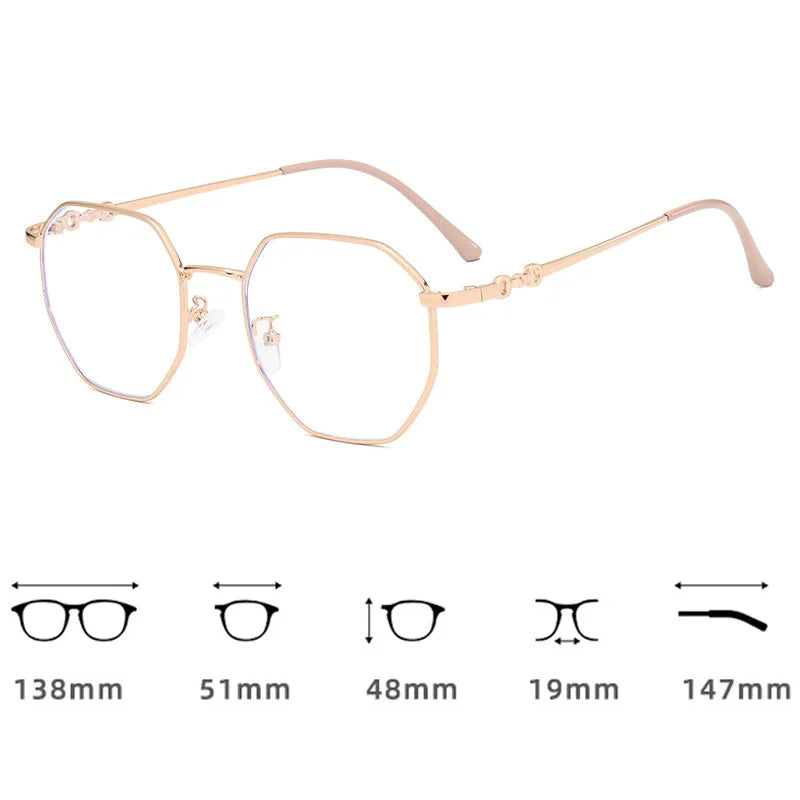 Women's Smart Photochromic Prescription Glasses – Color-Changing Outdoor Sunglasses for Myopia