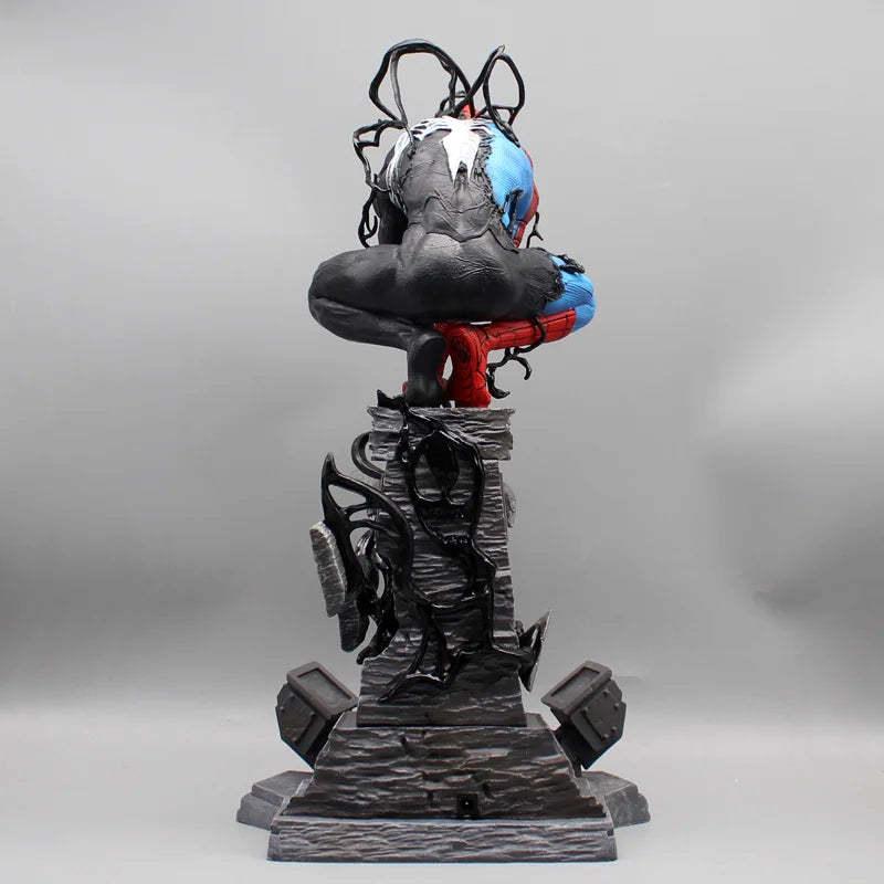 Spider-Man Venom Symbiote Figure – PVC Desktop Figurine Toy for Christmas Gifts & Collectors