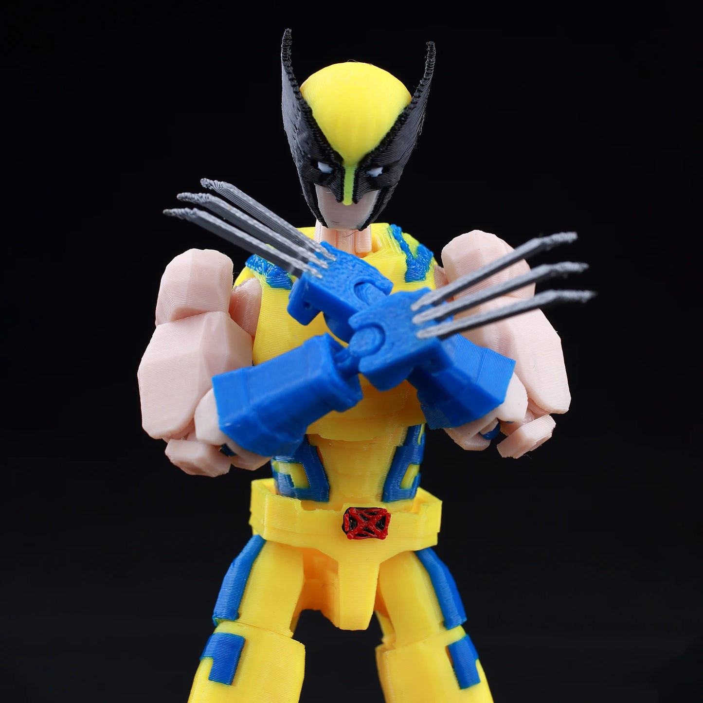 9L3D Lucky13 T13 Action Figures — 3D Printed Deadpool, Wolverine, Batman, Spider-Man & Venom Anime Model Toys, Collectible Gift