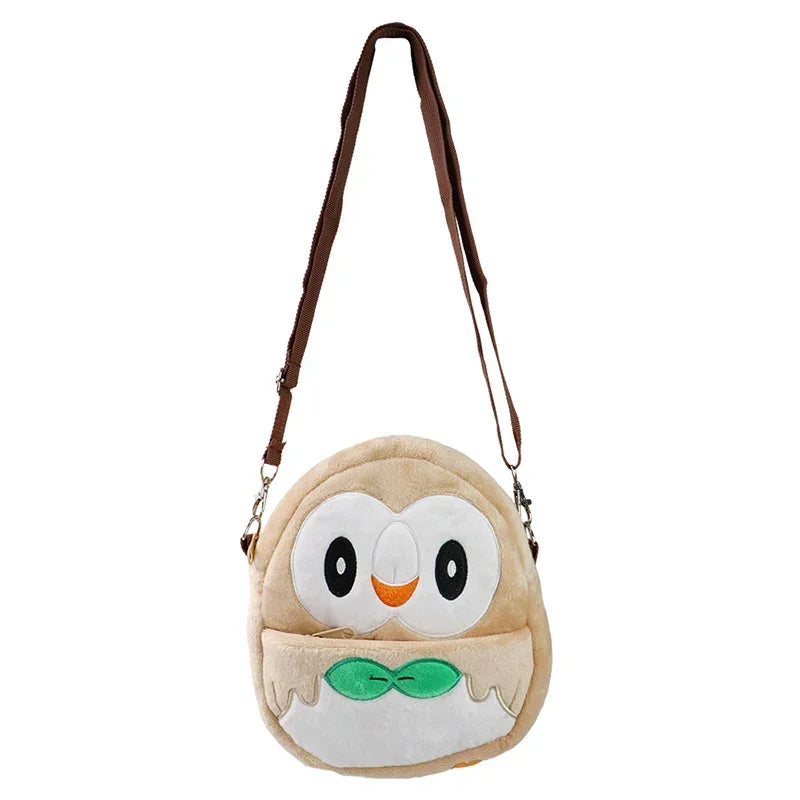 Pokemon Plush Backpack – Gengar, Mimikyu, Snorlax, Rowlet, Lucario & Charmander Anime Shoulder Bag Dolls