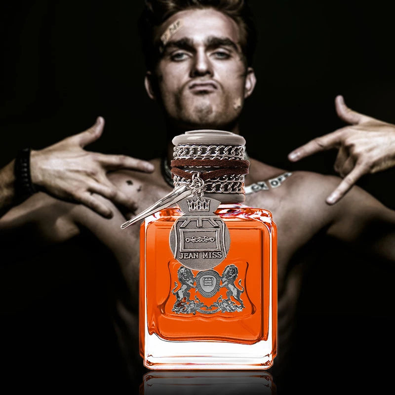 Oud Wood and Sandalwood Men's Perfume Spray - Flirting Pheromone, Long-Lasting Romance, Ideal Valentine's Day Gift