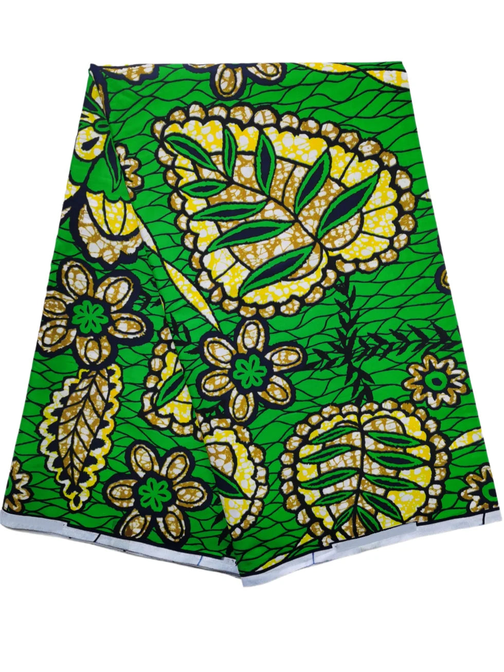 New Nigerian African Wax Fabric - 100% Cotton Real Wax Ankara Print High Quality Original Pagne Material