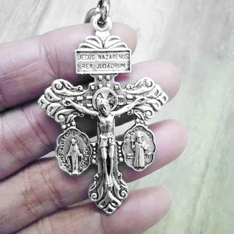 Vintage Cross Zinc Alloy Pendants - Fashion Charms for DIY Bracelets, Necklaces, Jewelry Making and Crafting Accessories