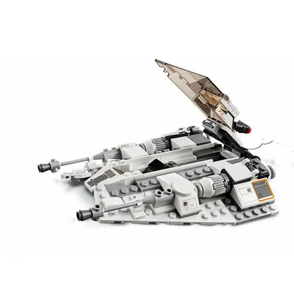 Hot Toys 75259 Air Combat Aircraft – 309PCS Snowspeeder Space War Building Blocks, Action Toy & Birthday Gift