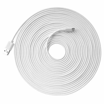 Ultra Long Micro USB Charging Cable 1m/5m/8m/10m – Extended Power Cord for Xiaomi, Mijia, IP Camera & Android Devices Charging Wire