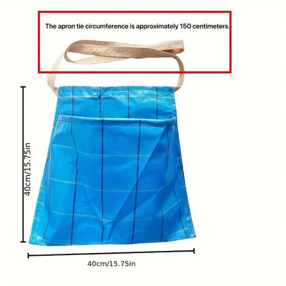 Fruit & Vegetable Picking Apron - Waterproof Waist Harvest Bag for Gardening, Farming & Kitchen Use
