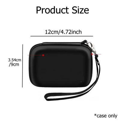 AbergBest Protective Carrying Case for Digital Cameras – Fits 21MP HD, 2.7" LCD, Rechargeable Kodak Pixpro & Canon PowerShot
