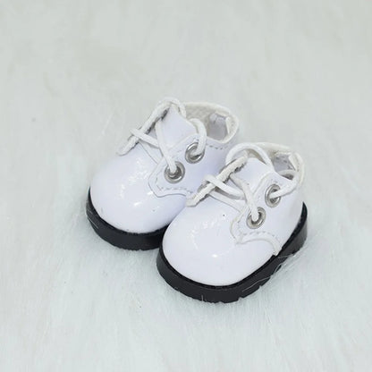 17cm Labubu V1/V2 Doll Clothes Set – Striped Overalls, Hat, Glasses & Shoes | Cool Mini Doll Outfit Gift