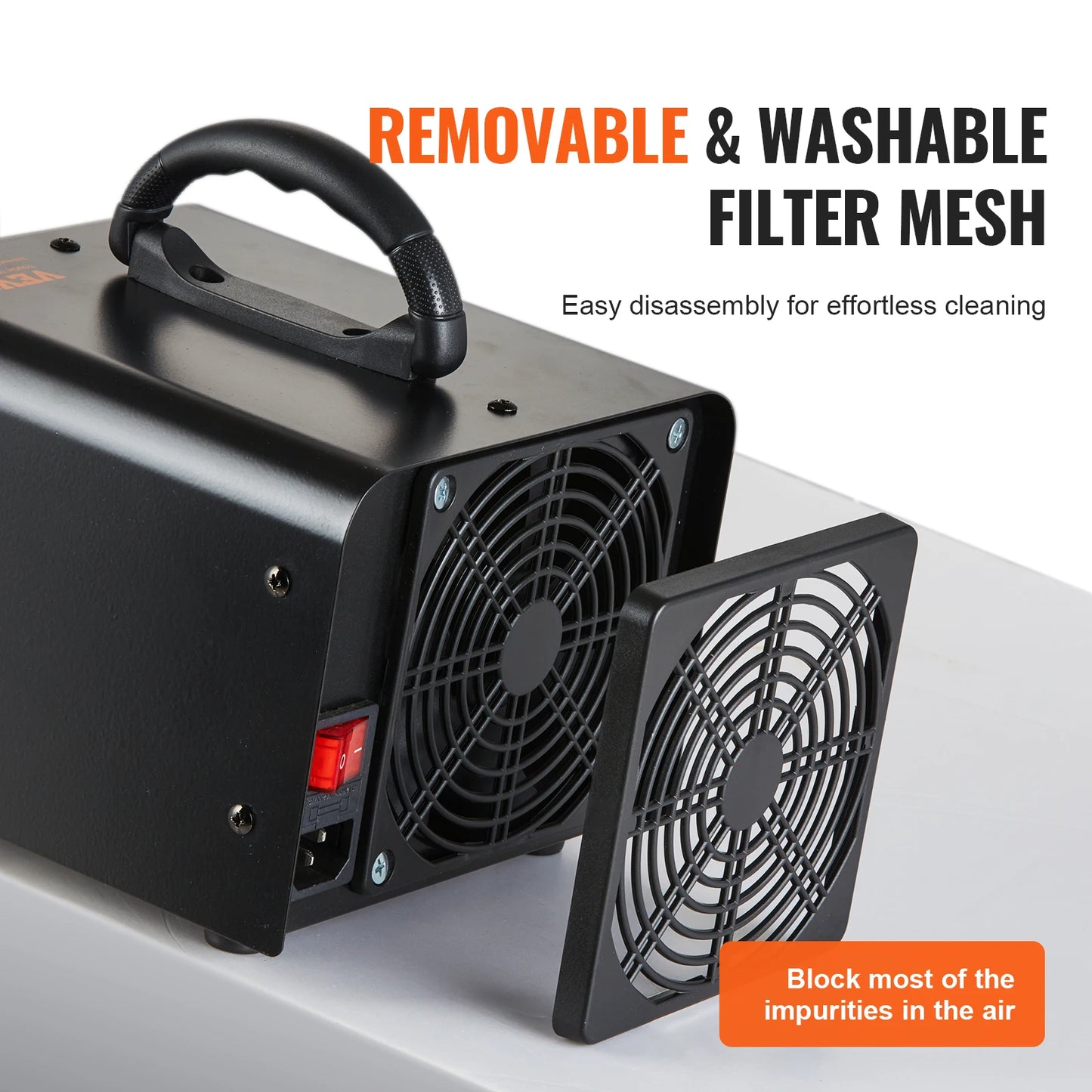 Ozone Generator – 12000/24000/36000mg/h High-Capacity Commercial & Industrial Odor Remover