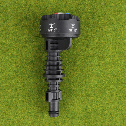6-in-1 Car High Pressure Cleaner Nozzle - Multi-functional Washbowl Accessory for High Pressure Water Car Washing - 1 Piece