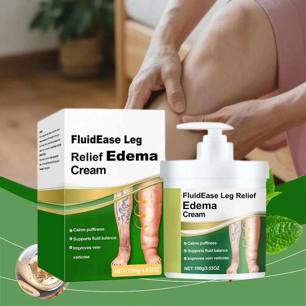 Leg Therapy Massage Cream – 100g Lymphatic Massage & Leg Care Cream for Men and Women