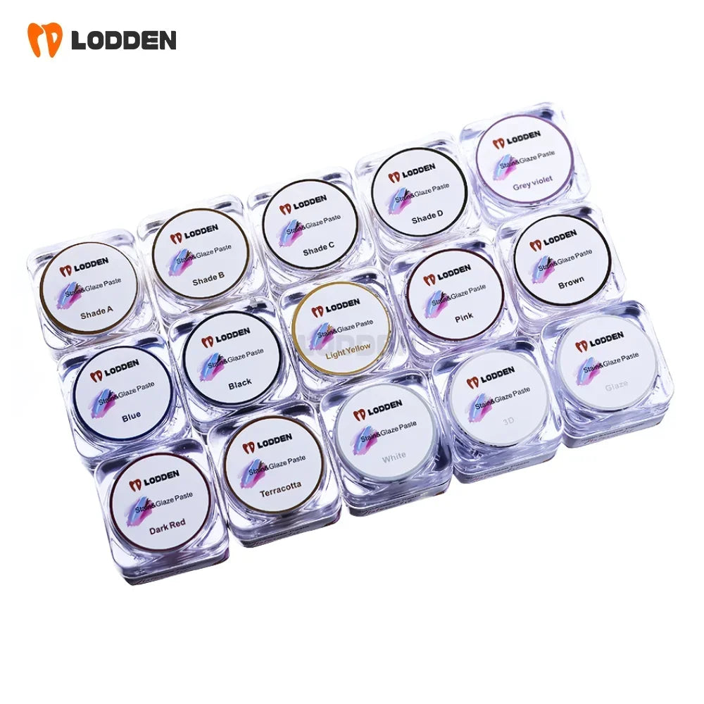 Dental Stain & Glaze Paste – 4g Porcelain for Zirconia, Lithium Disilicate & Glass Ceramic Low-Temperature Glazing