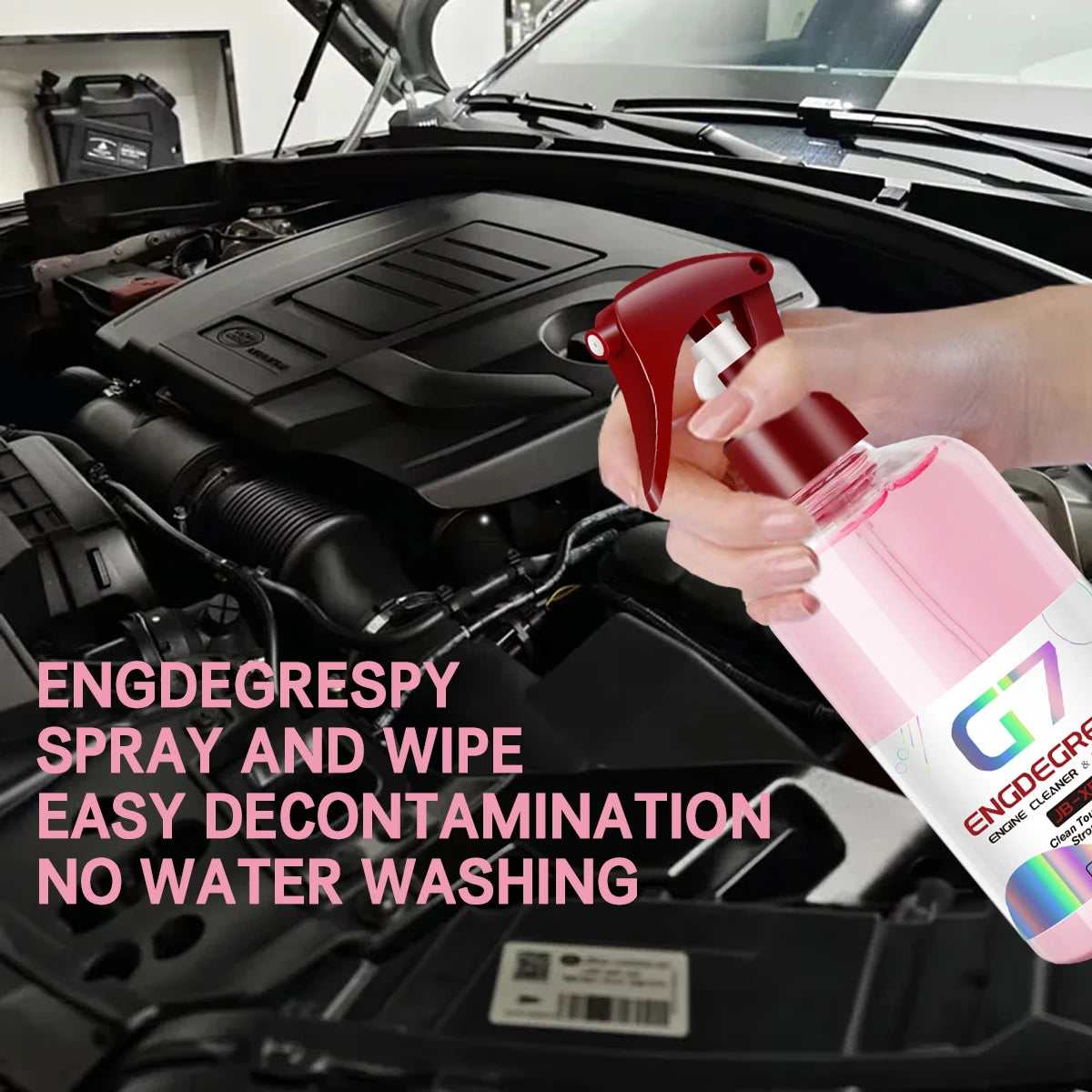 Car Engine Bay Cleaner | Powerful Decontamination Cleaning Product for Engine Compartment – G7 ENGDEGRESPY