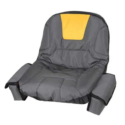 Heavy Duty 600D Oxford Waterproof Lawn Mower Seat Cover, Durable Universal Tractor Riding Seat Protector Cover