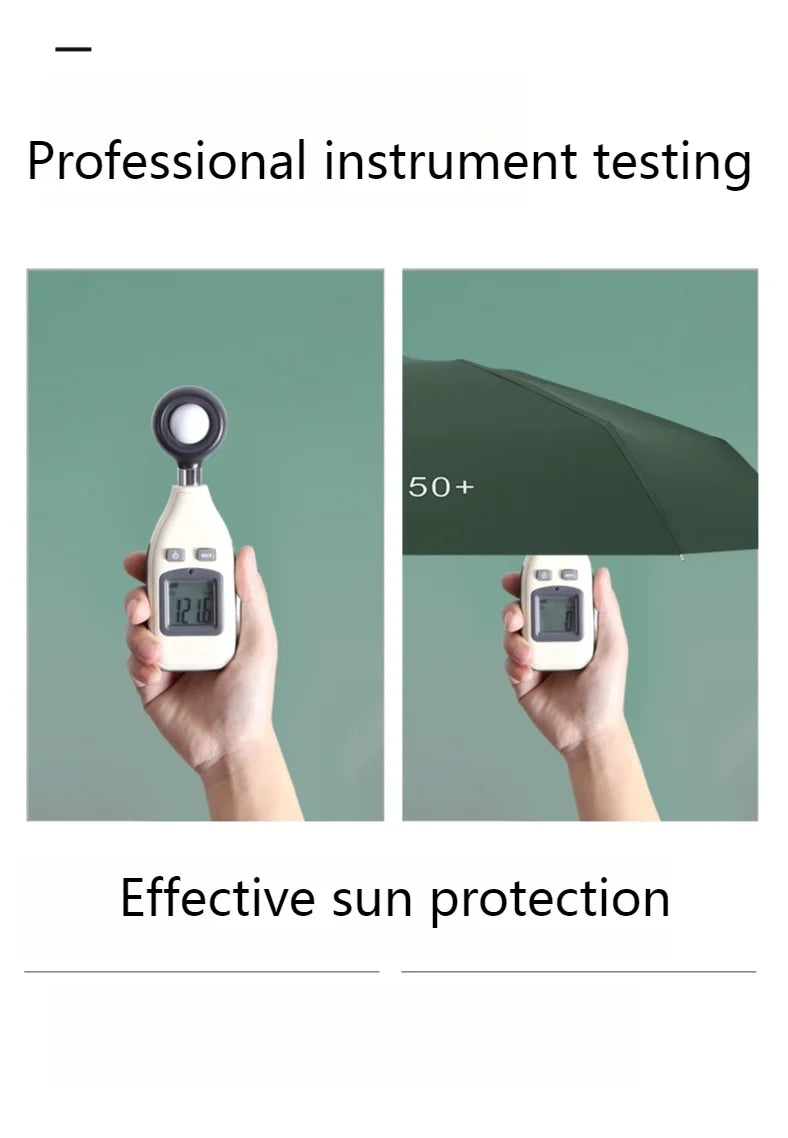 Flat 50% Off Women’s Sun Protection Parasol – Anti-UV Dual-Use Sunny & Rainy Pocket Umbrella