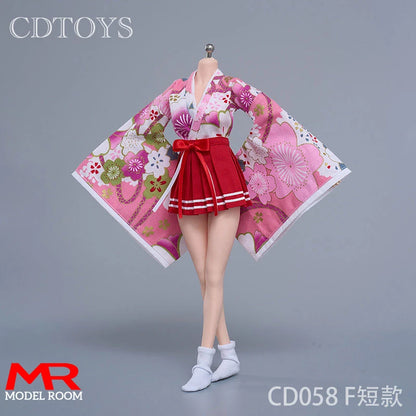 CDToys CD058 1/6 Scale Female Witch Kimono Costume – Doll Clothes for 12" Soldier Action Figures