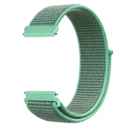 22mm Sport Nylon Loop Watch Band – Breathable Replacement Wristband for NORTH EDGE APACHE-46 Smartwatch, Durable Adjustable Strap