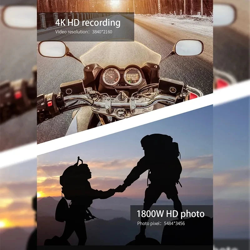 4K HD Glasses Camera – Smart Eyewear Camcorder for Driving, Cycling & Outdoor Video Recording