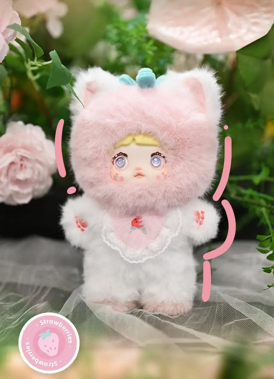 Nommi V3 Fruits Series Dream Eyes Blind Box – Plush & Vinyl Bag Pendant Toy Gift for Kids