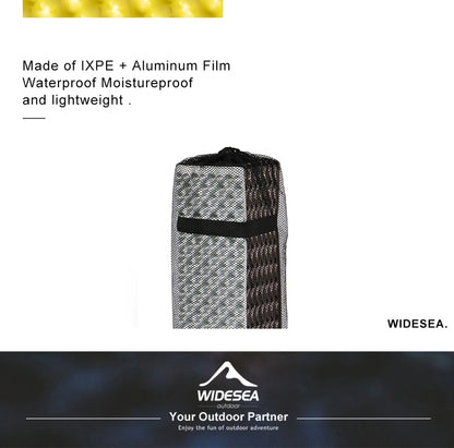 Widesea Portable Camping Sleeping Mat – Waterproof Foam Pad for Travel, Picnic, Trekking & Outdoor Use