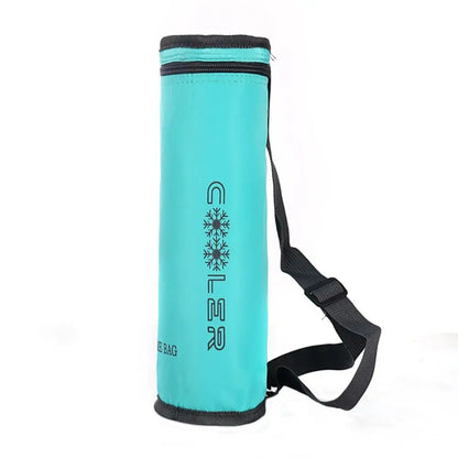 Waterproof Insulated Bottle Cover Bag - Collapsible Thermal Cooler Sleeve for Outdoor Sports & Travel