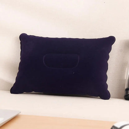 Outdoor Portable Travel Sleep Pillow – Inflatable Camping, Picnic, Beach Pillow for Tent, Comfortable Folding Equipment (G6X8)