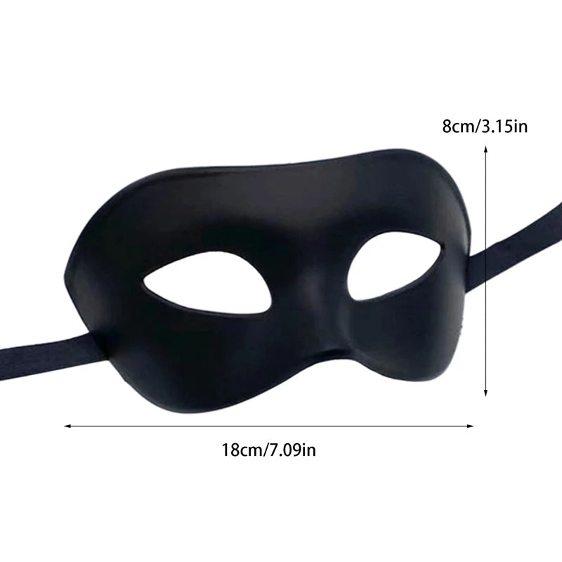 Couple Venetian Masquerade Masks — Half-Face Cosplay, Halloween, Carnival & Party Costume Masks for Men & Women
