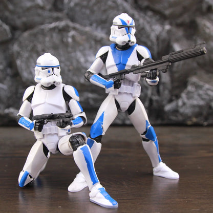 Star Wars 6" Action Figures – 501st Legion ARC & ARF Troopers, Rex, Jesse, Bane, Denal, Tup, Dogma Clone Toy
