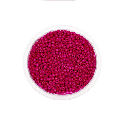 Czech Glass Seed Beads 3/4mm 300/600Pcs - Small Round Loose Charm Beads for DIY Jewelry Making, Earrings, Bracelets & Crafts