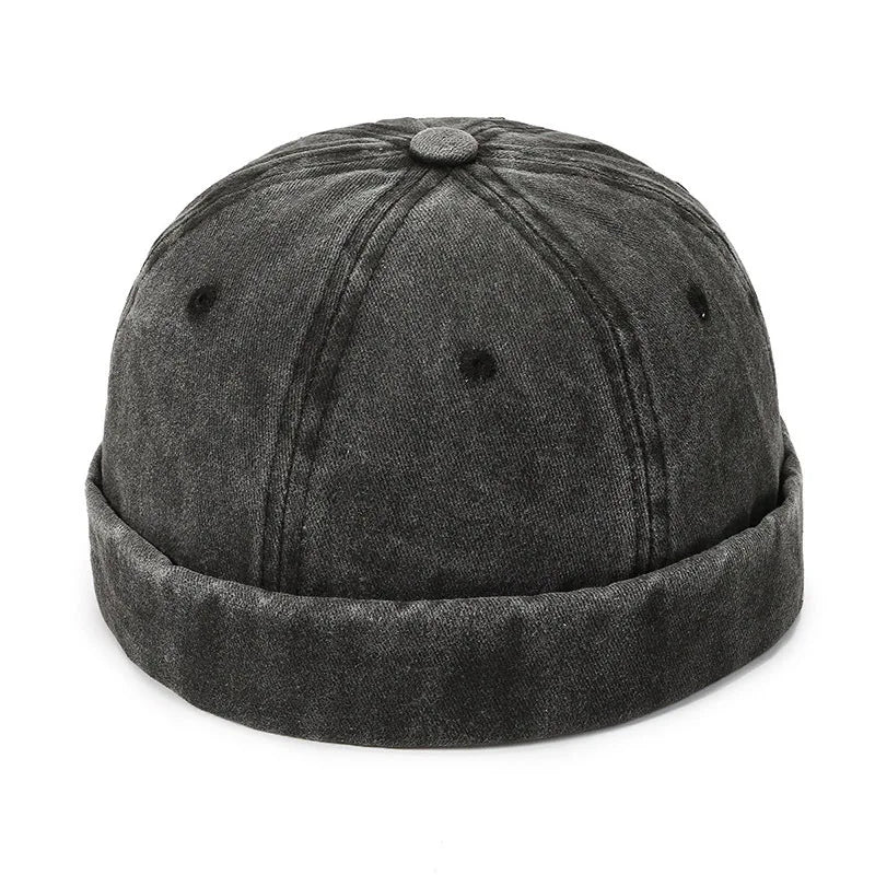 Washed Hip Hop Cap - Unisex Soft Top Street Style Farmer Hat