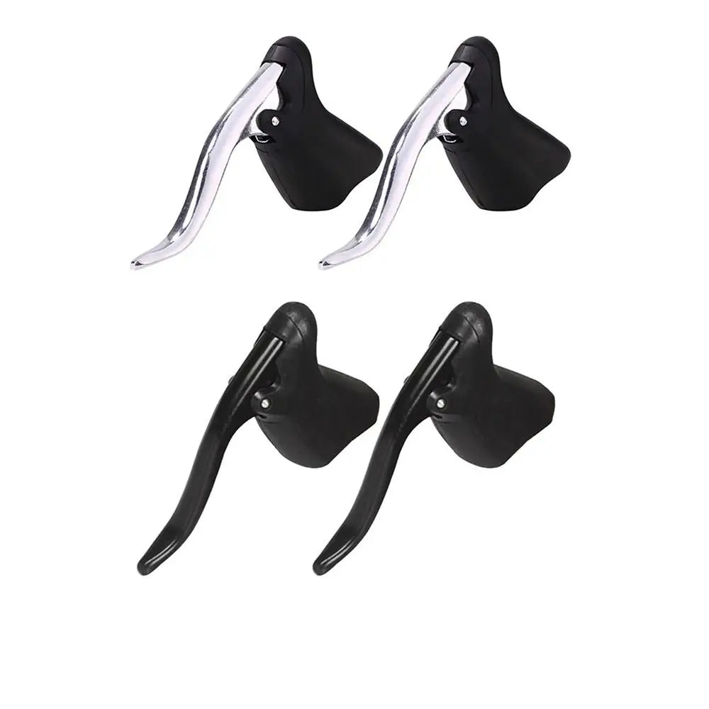 Lightweight Aluminum Alloy Bicycle Brake Levers - Replacement Road Bike Handlebar Brake Handles