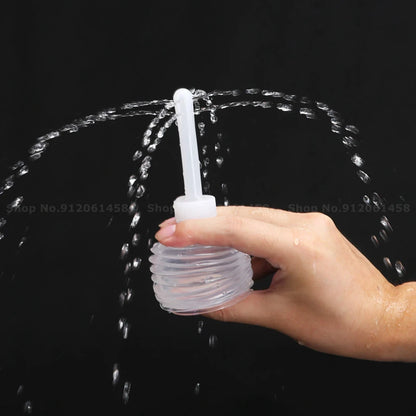 180ML Anal Cleansing Enema Bottle - Adult Intimate Care Tool for Personal Hygiene & Body Preparation
