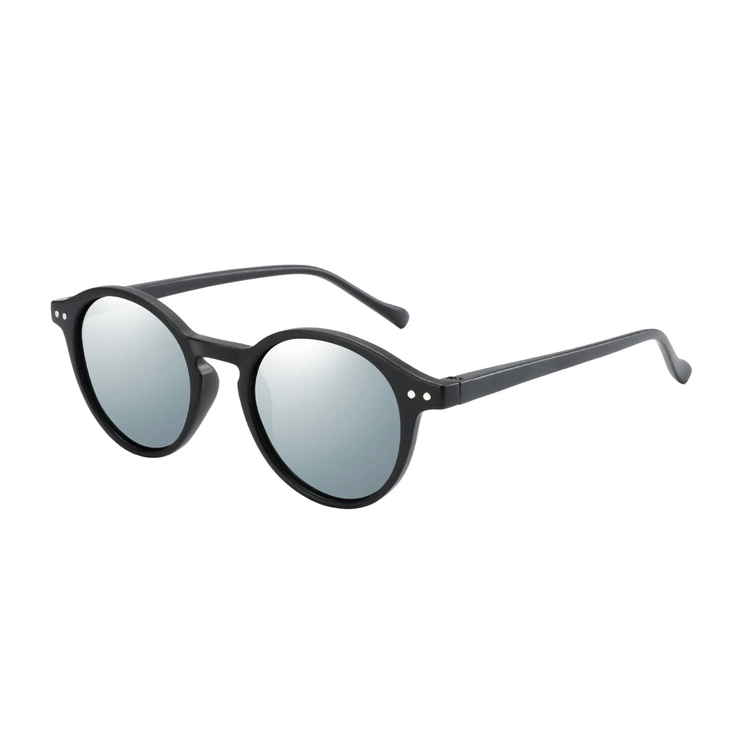 ZENOTTIC Retro Circular Polarized Sunglasses (S Size) – Vintage Small Round UV400 Goggles for Men & Women
