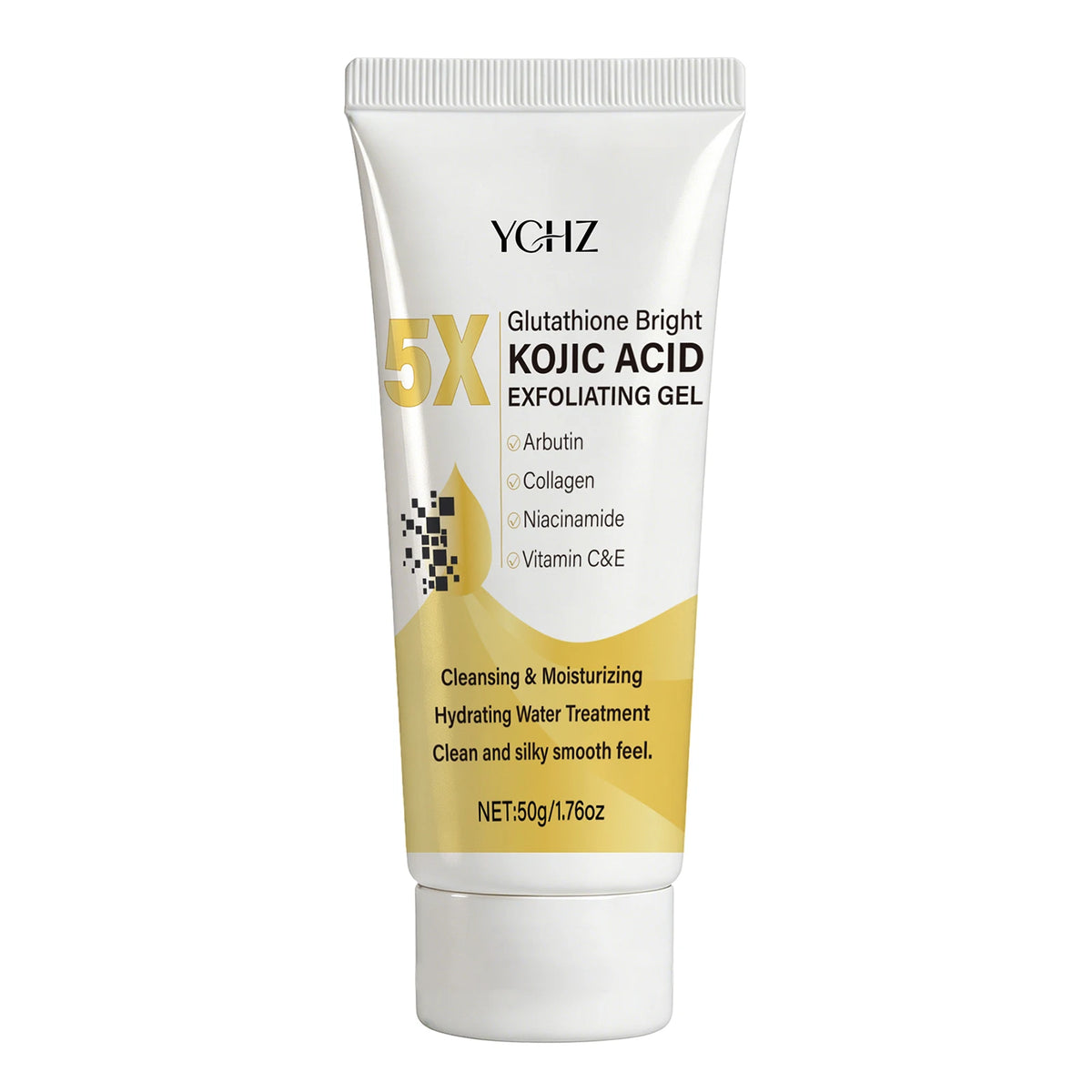 Kojic Acid Exfoliating Cleansing Gel - Deep Pore Cleansing, Moisturizing & Even Skin Tone Care