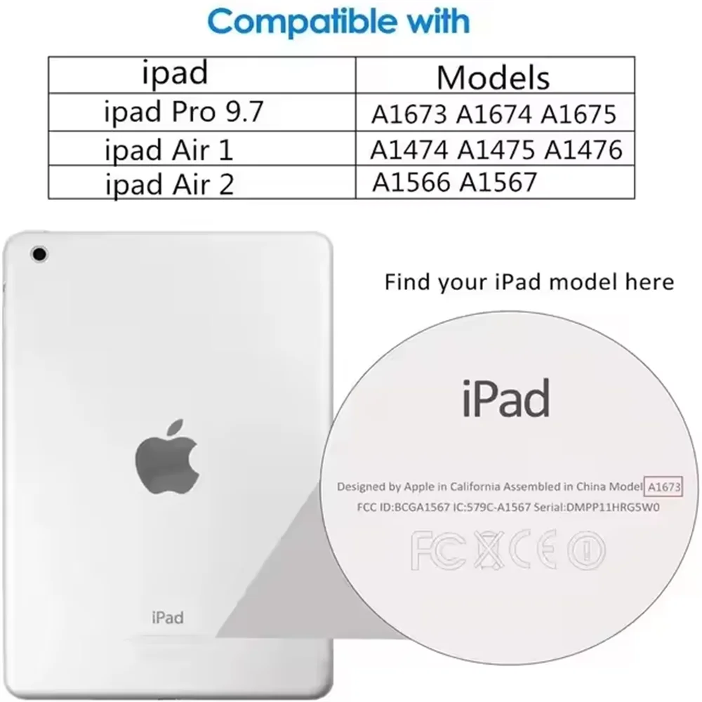 Tempered Glass Screen Protector for iPad - Compatible with iPad 5th–10th Gen, Air, Mini & Pro 11" Models