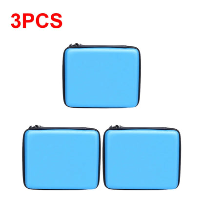 Hard EVA Storage Case for Nintendo 2DS — Protective Zip Holder for Game Cards, High-Quality Game Card Storage Box