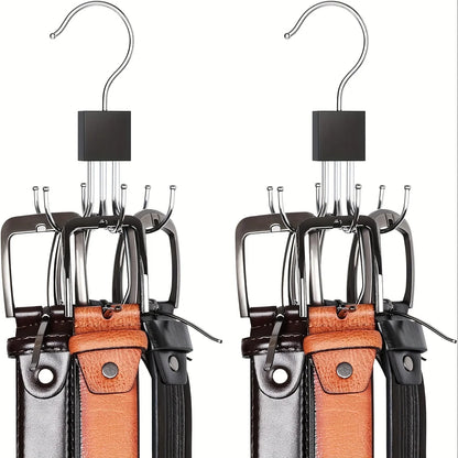 1/2 Piece Multifunctional Metal Hook – Multi-Claw Bag & Tie Storage for Scarves, Belts, and Home Organization