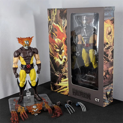 CT Toys Wolverine Hellverine Figure — Mafex 096/138 X-Men Anime Action Collectible Model Toy Gift