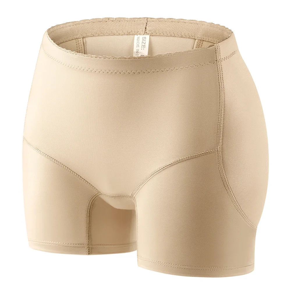 Women’s Butt Lifter Panties — Seamless Padded Hip Enhancer Shapewear, Booty Lift Shorts & Corset Underwear