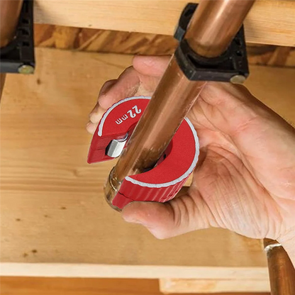 2PCS Mini Copper Pipe Cutter Set – 15mm & 22mm Zinc Alloy Tube Cutter for Copper & Aluminum Pipes