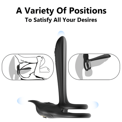 Wireless Remote Vibrating Penis Ring – Couples Cock Ring Stimulator for Delay Ejaculation and Enhanced Pleasure